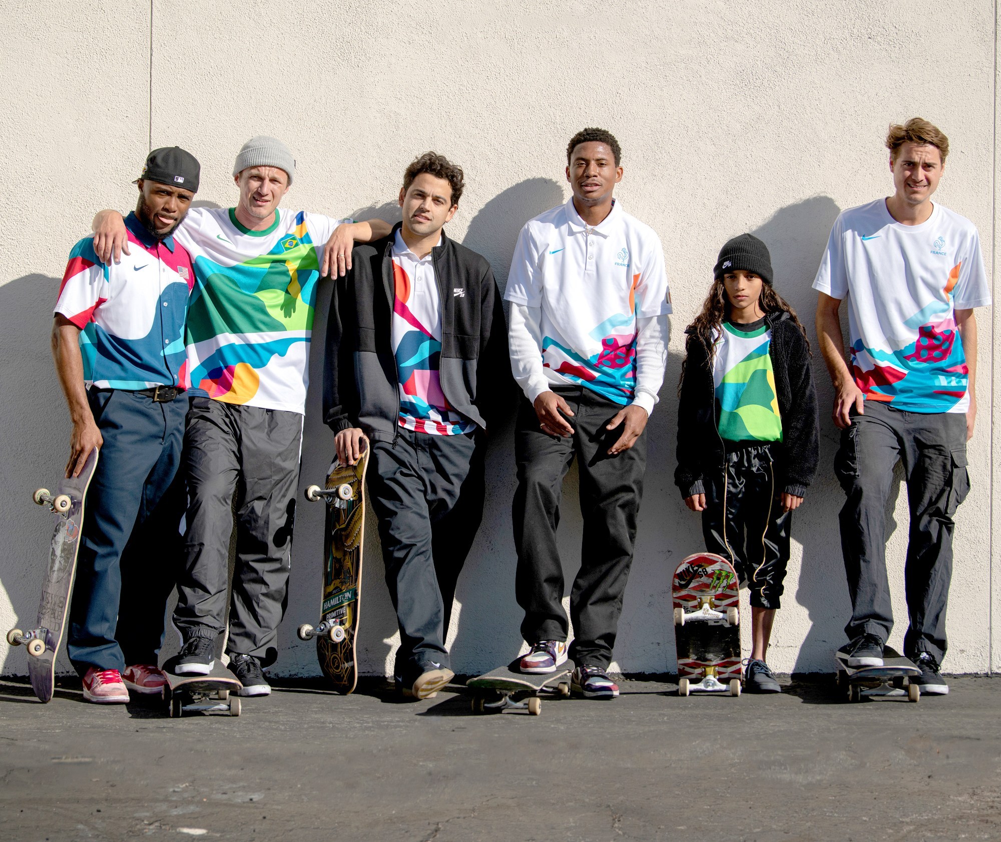 nike olympic gear skateboard