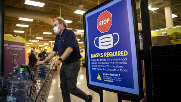 “Retailers are rethinking mask policies in the wake of new CDC guidance—and it could get complicated”