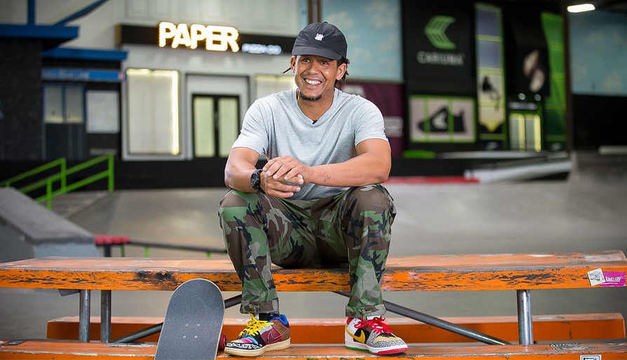 “The MLB Player Who Skateboards” video via the Berrics