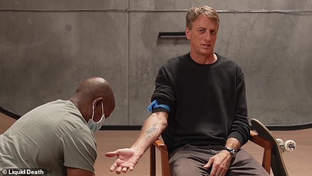 “Tony Hawk releases limited $500 skateboard with his BLOOD infused into paint… and it SELLS OUT within 20 MINUTES” by Justin Enriquez via DailyMail.com