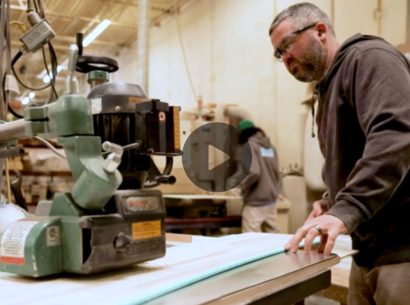 How a Snowboard is made