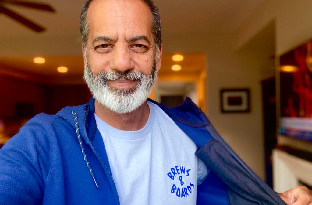 “INTERVIEW WITH SIMA EXECUTIVE DIRECTOR VIPE DESAI.” by BTR staff via Building The Revolution blog plus #SaveTheDate and logos for Surf Shop Day
