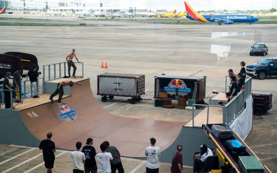 “How Red Bull Turned New Orleans Airport Into A Skate Park” by Jeremy Lang via Simple Flying