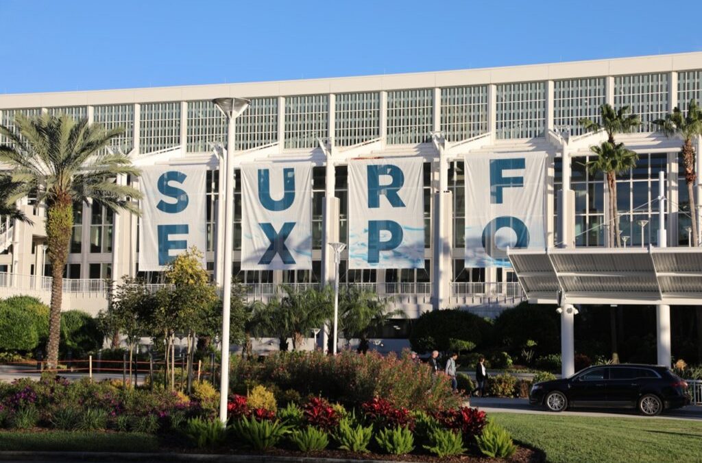 “Surf Expo Attracts More Than 600 Exhibiting Brands to Upcoming September Show” via Shop Eat Surf (plus video of highlights from January Show & more)