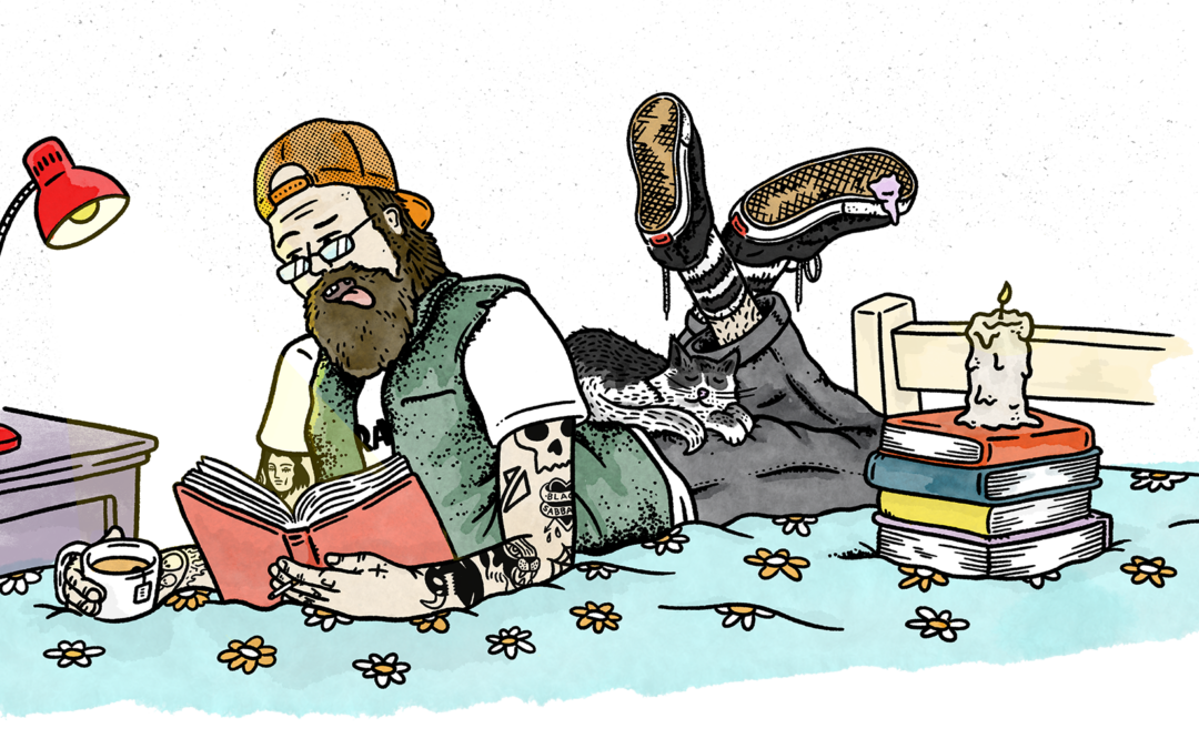 “WE CHECKED OUT SOME BOOKS PENNED BY SKATERS” by Matt L. Roar via JENKEM Mag