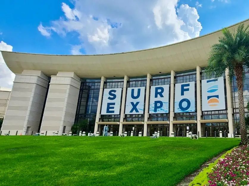 “Top 10 Hidden Gems of Surf Expo 2023 (opinion article)” by Rich Aloha via Wakeboarding Magazine plus link to view photos from the most recent Surf Expo Trade Show