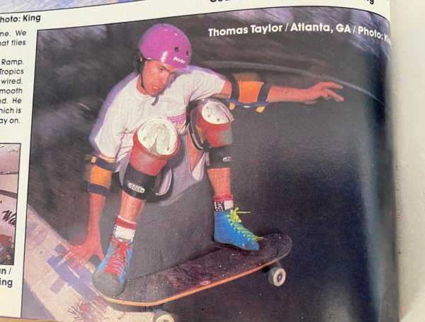 “IN MEMORIAM: THOMAS F. TAYLOR (1966-2023)” by Cullen Poythress via Transworld Skateboarding